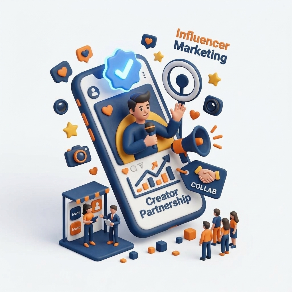 Influencer Marketing portfolio preview